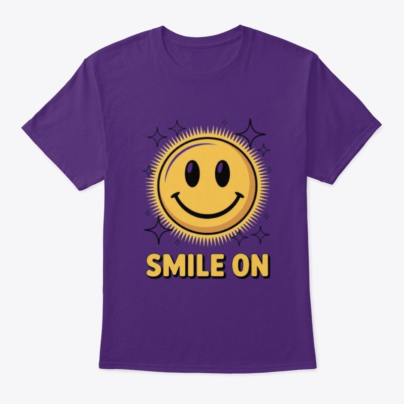 Smiley Face Positivity Tee