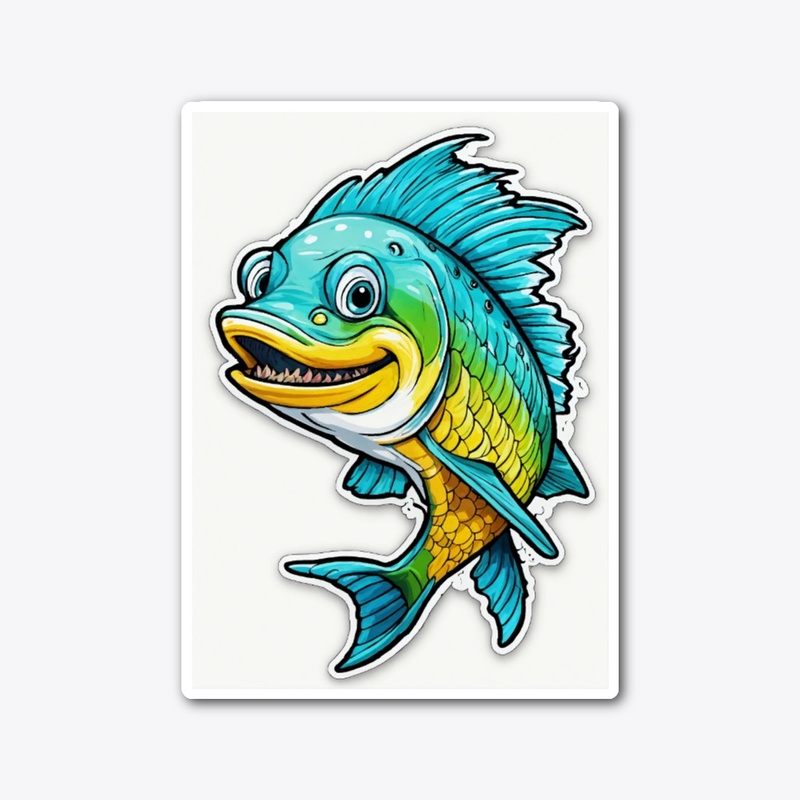 cartoon-sticker style