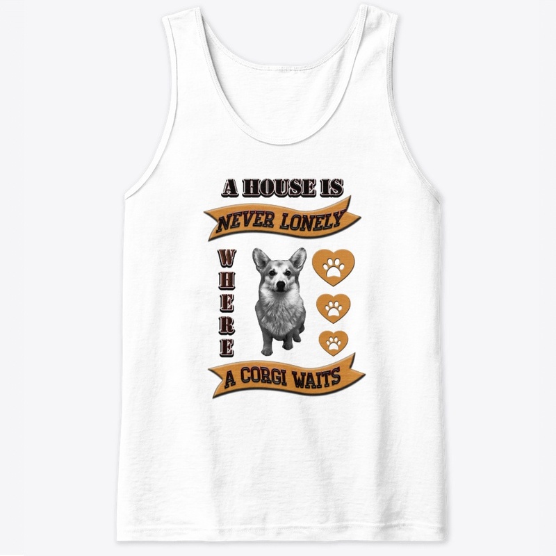 A house where a corgi waits