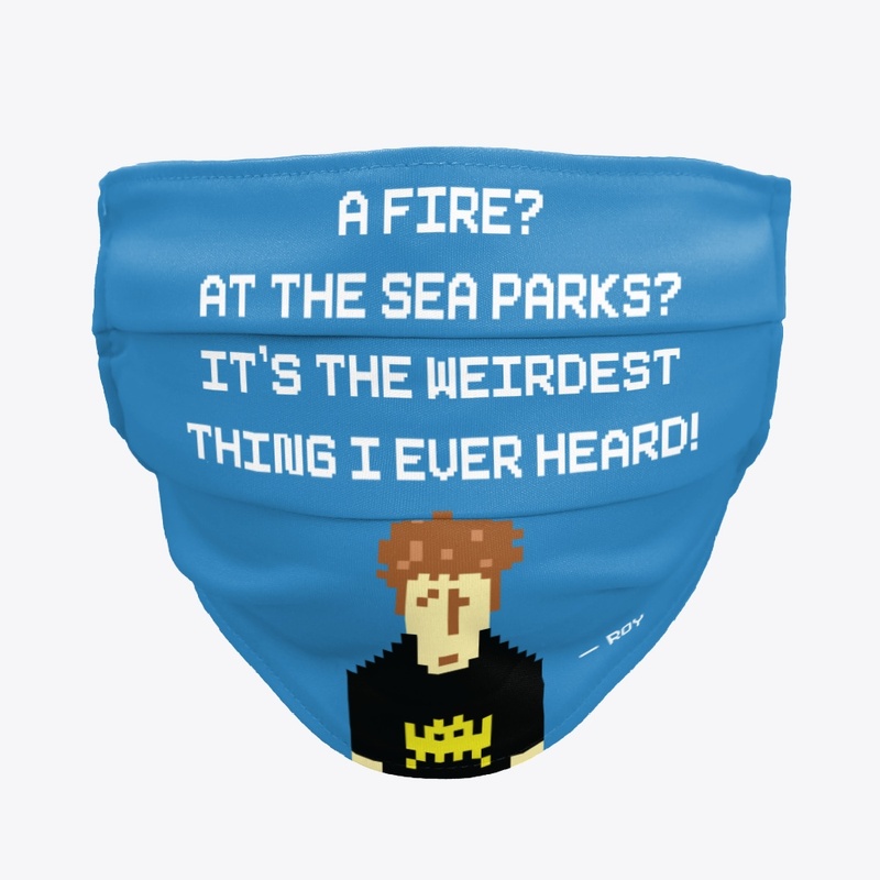 A fire? At the Sea Parks?