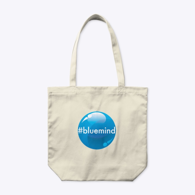 Practice #bluemind organic tote.