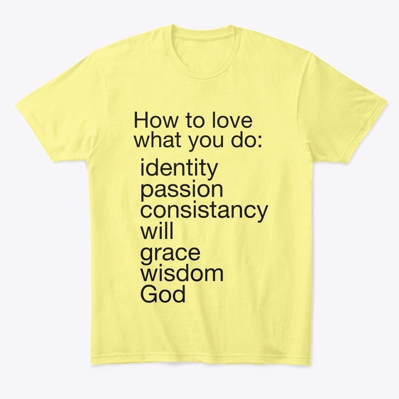 How to love what you do