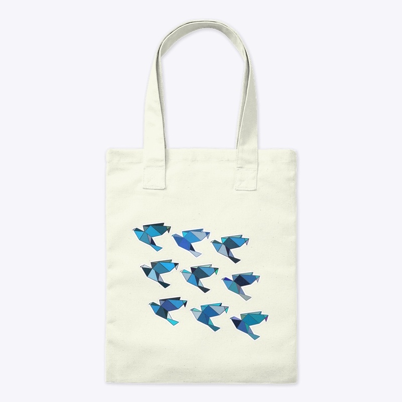 Origami Bird Flock
