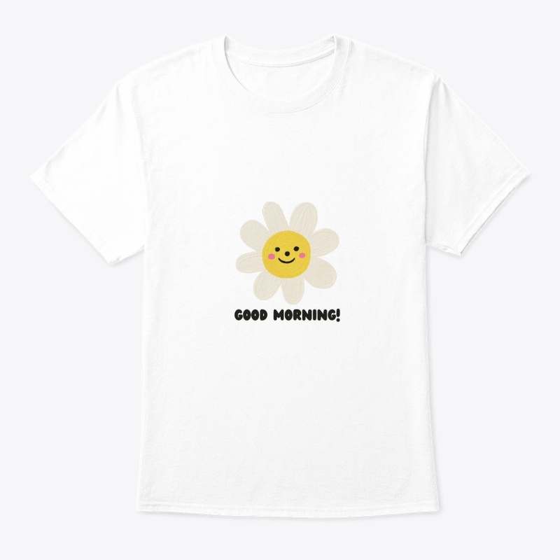 GOOD MORNING Sun Flower T-Shirt