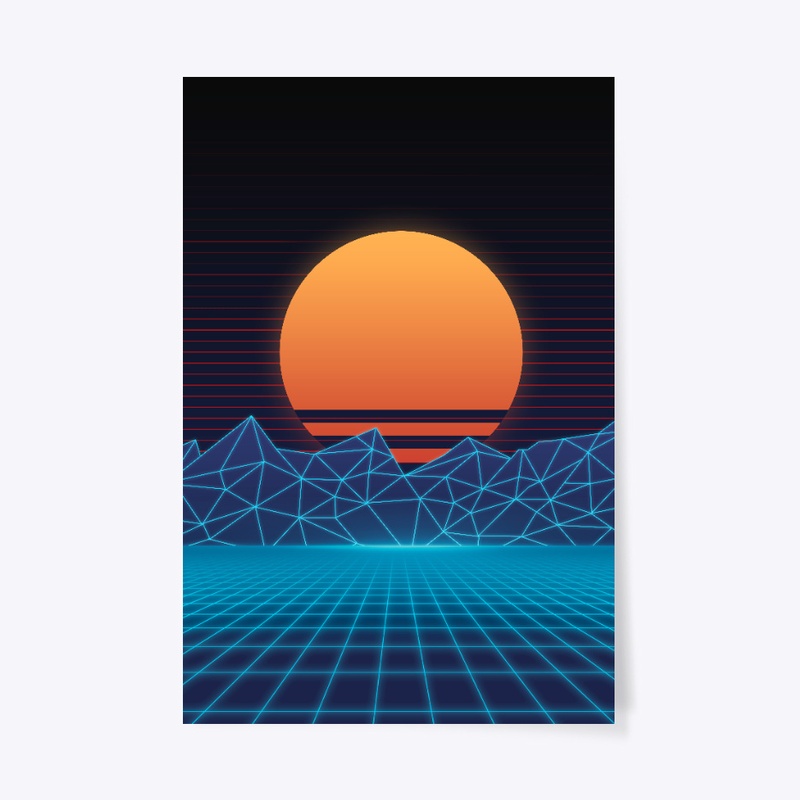 Outrun sunrise