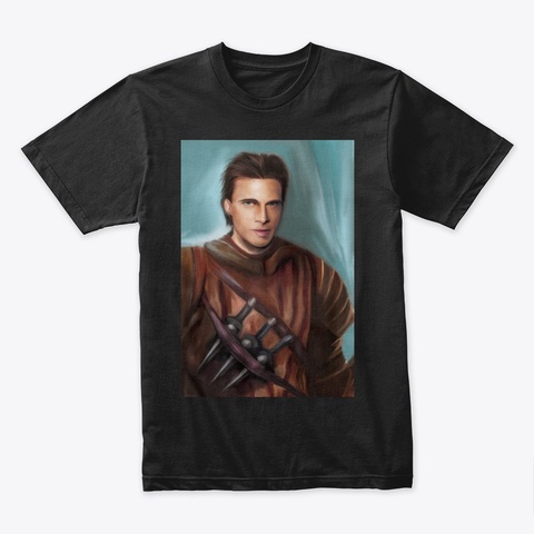 Seff   Darkness & Light Black T-Shirt Front