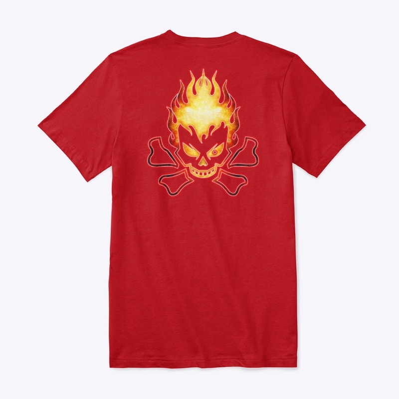 Flaming Skull