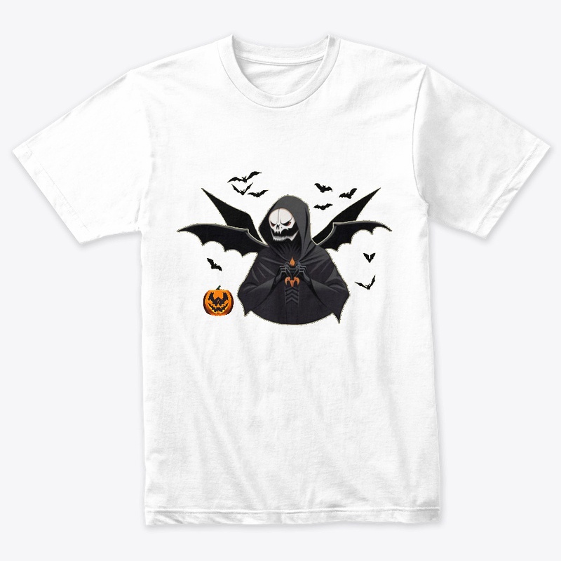 Grim Reaper with Bat Wings