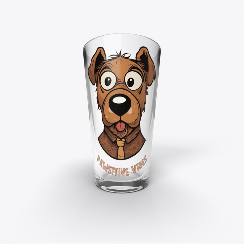 Funny Dog Wearing a Tie