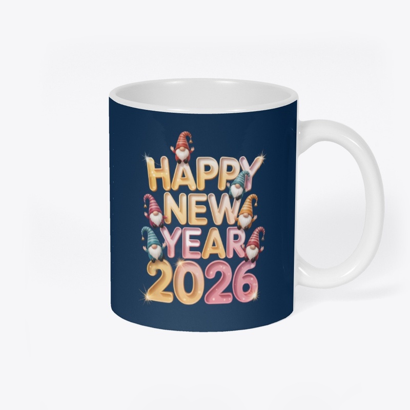 Happy New Year 2026 Gnomes