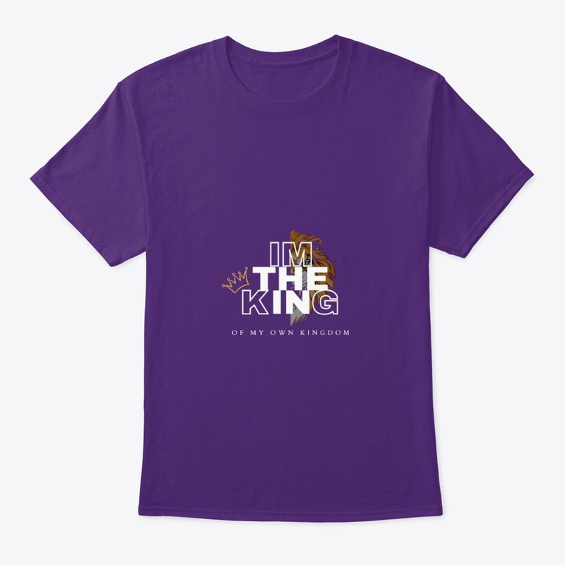 Black And White Modern The King T Shirt