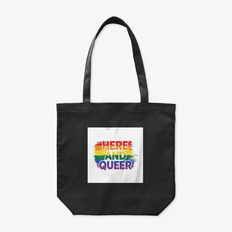 Here and Queer Pride Design 
