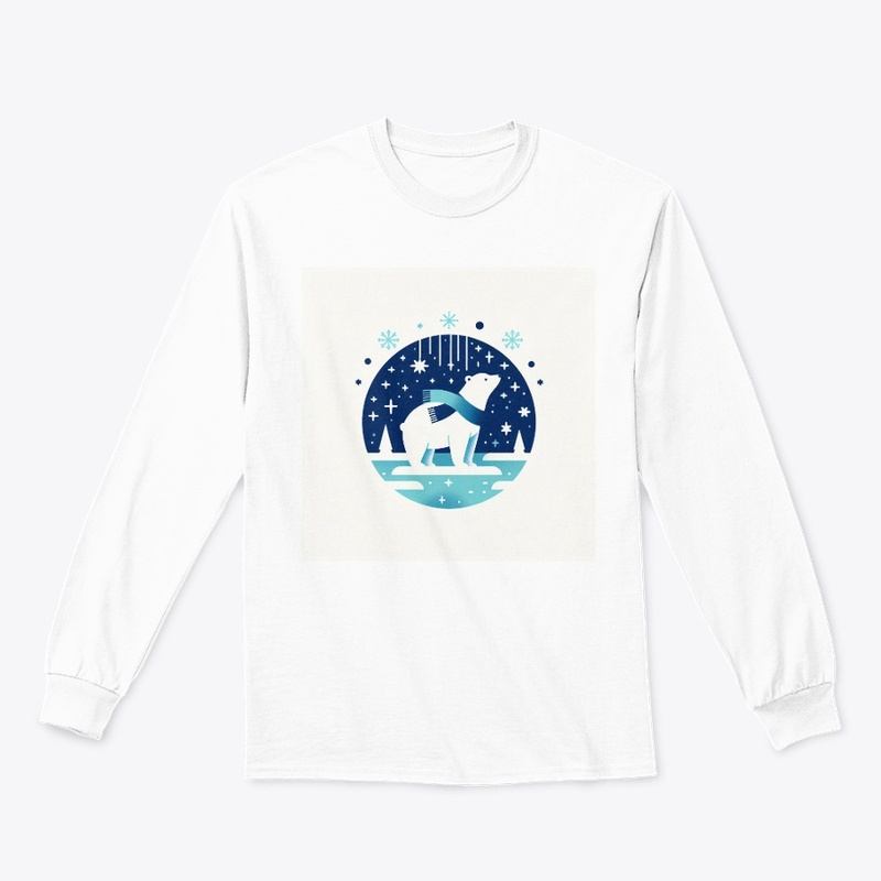 Polar Bear Winter Circle