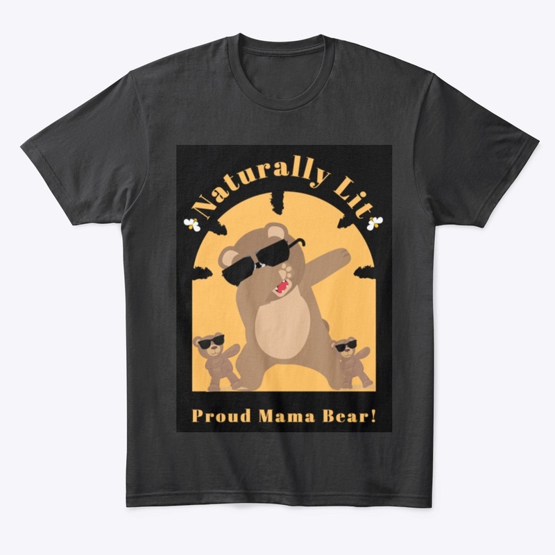Naturally Lit Proud Mama Bear!