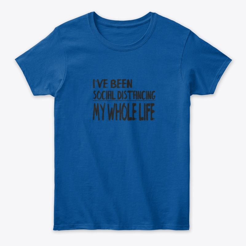 Social Distancing Classic Design Tee
