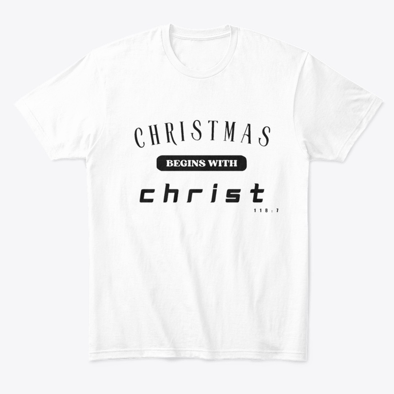 Christmas begins with Christ 