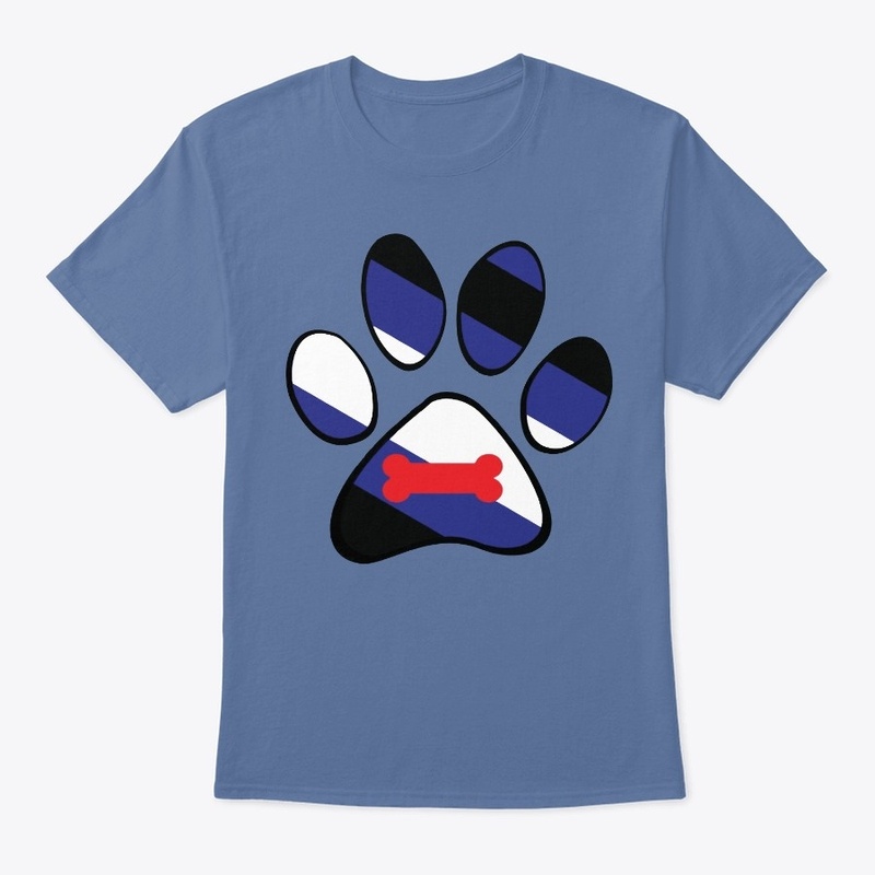 Pup Flag Paw