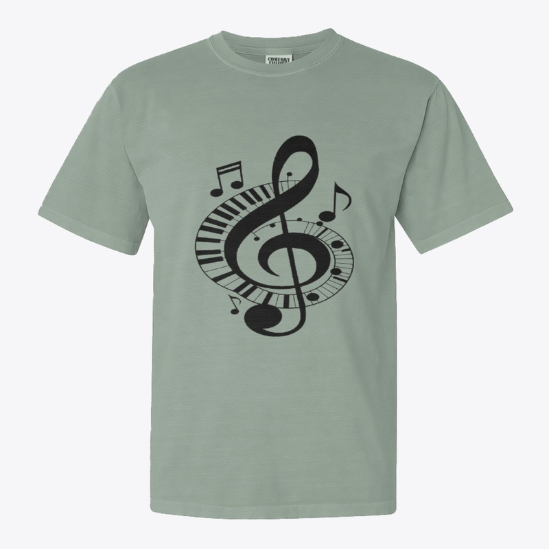  Musical Notes T-shirt Art for Musicians