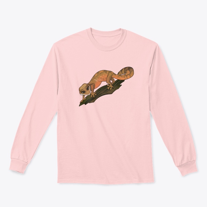 Sage Cat Gecko Long Sleeve Tee