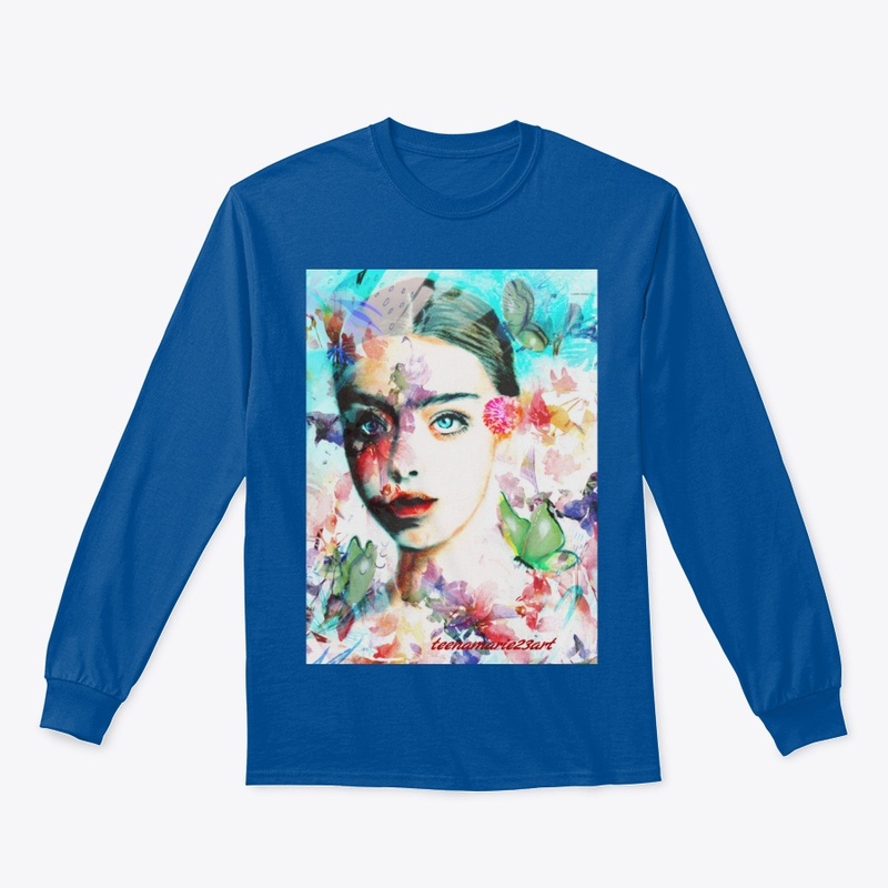 Girl in flowers