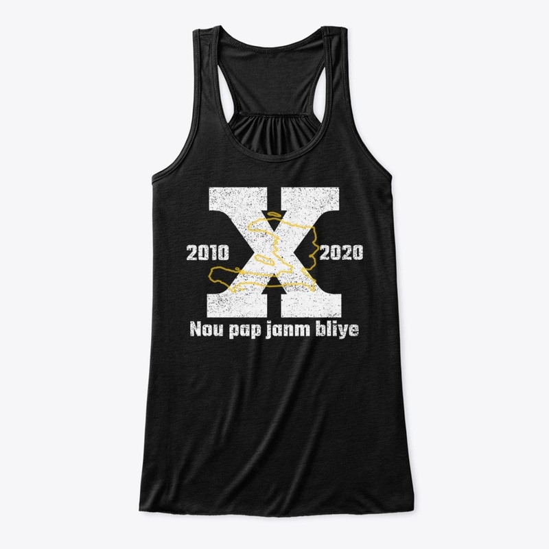 Nou pap janm bliye (White)