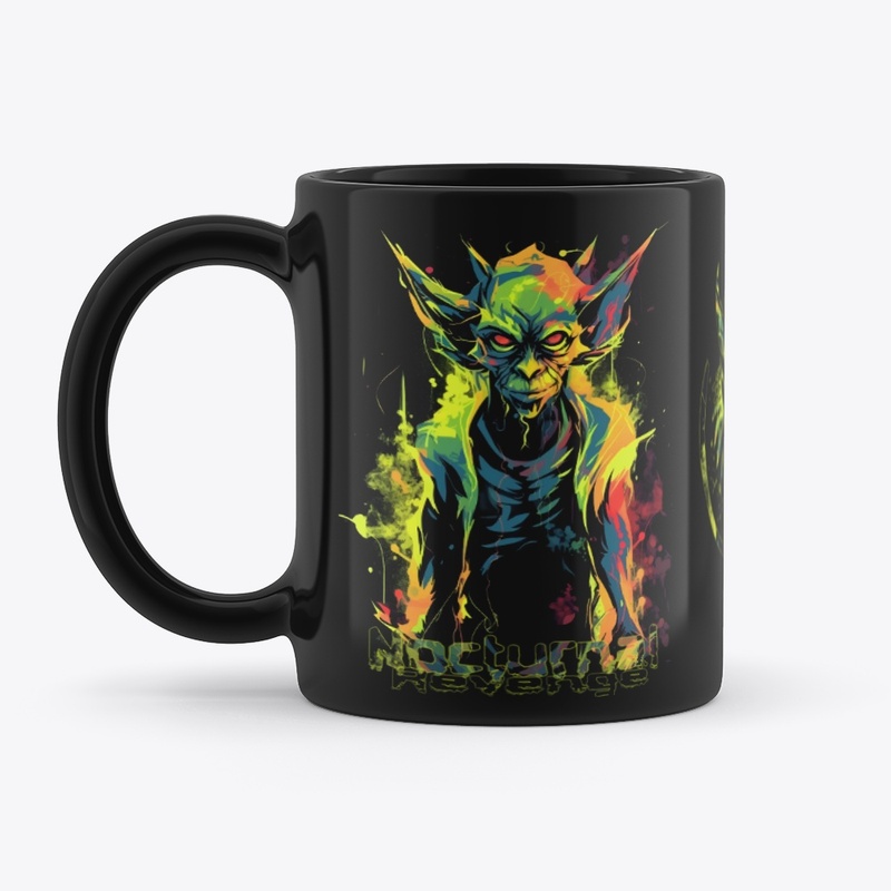 Nocturnal Revenge Abstract Goblin