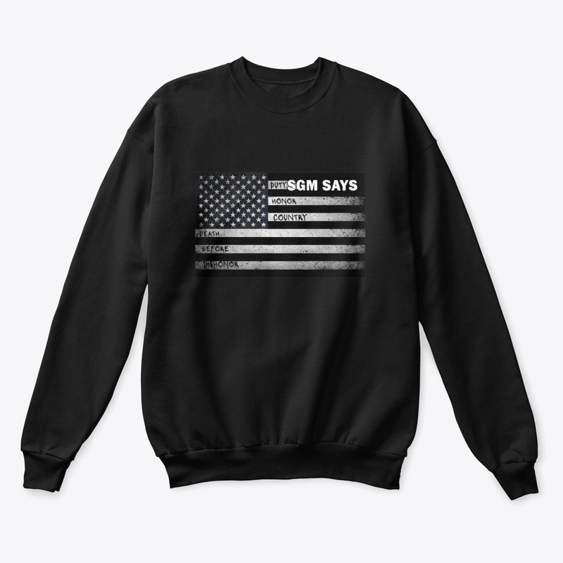 Duty Honor Country Flag - Unisex Classic Crewneck Sweatshirt - Unisex Classic Crewneck Sweatshirt - Unisex Classic Crewneck Sweatshirt - Unisex Classic Crewneck Sweatshirt