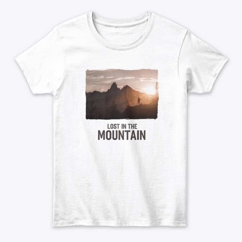Lost in Mountain T-Shirt - High Quality 