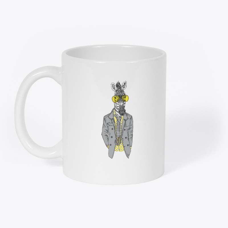 La cebra humanizada
