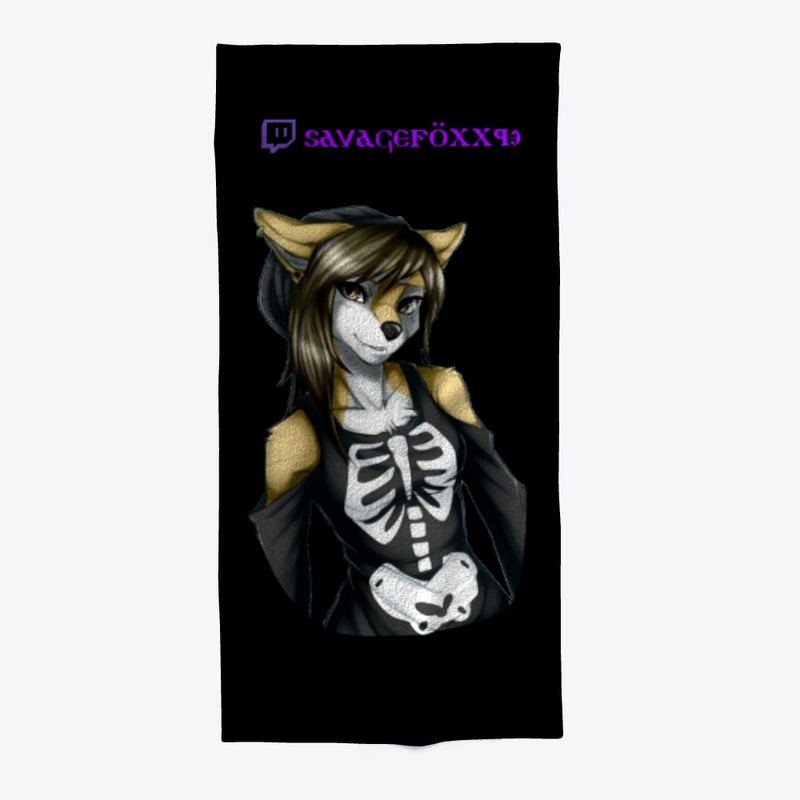 Skeleton Sister Towel 1
