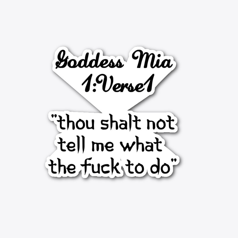Goddess Mia Verse 1