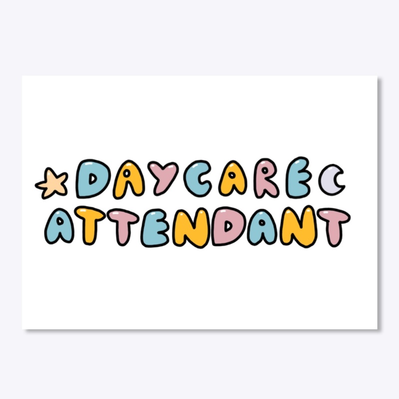 Daycare attendant sticker fnaf sb