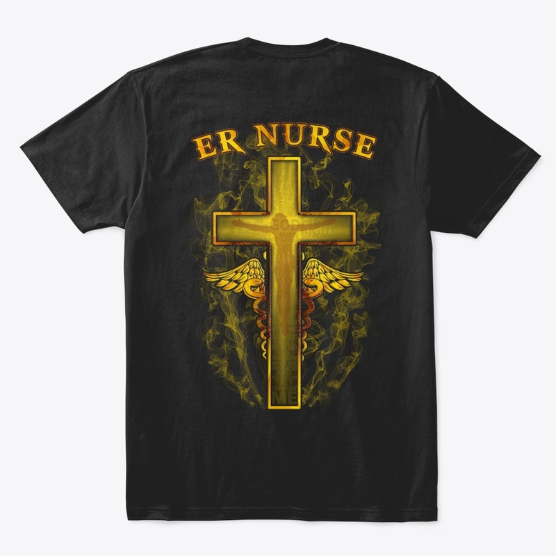 ER Nurse Cross Hoodie