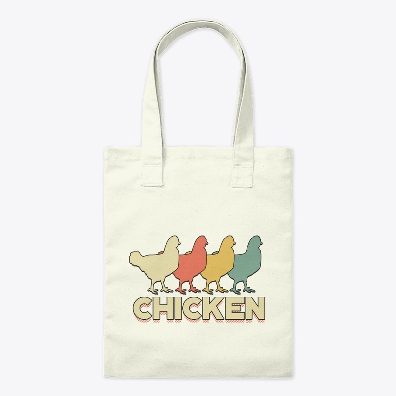 Silhouette Vintage Chicken Lover Gift