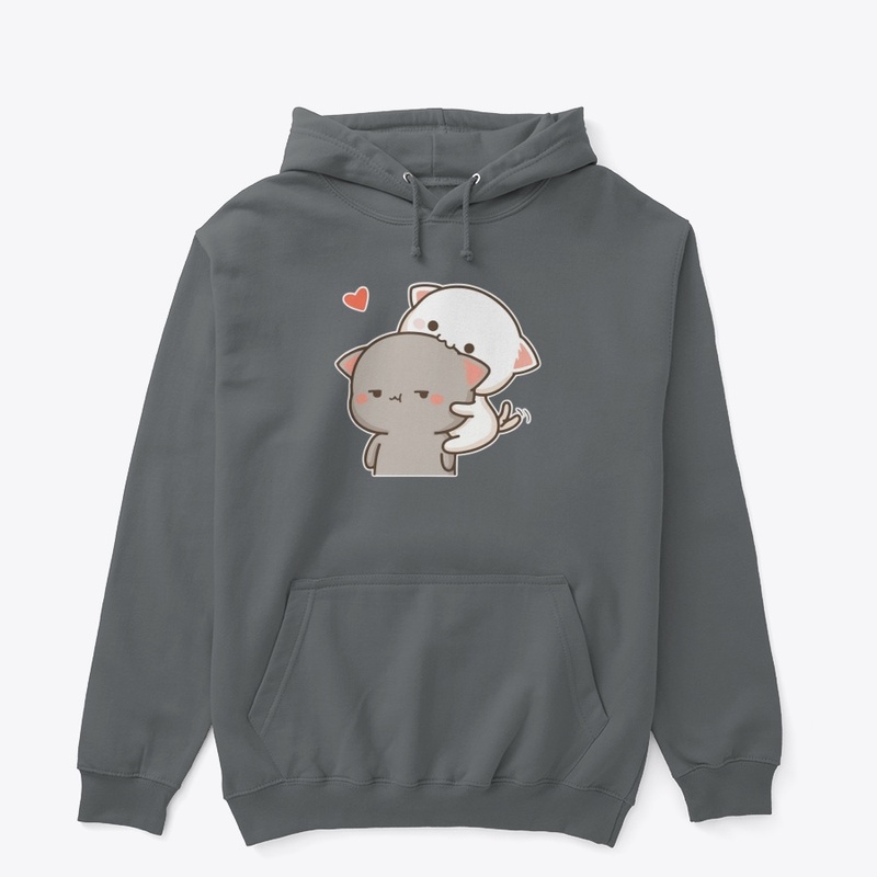 peach on Goma's back