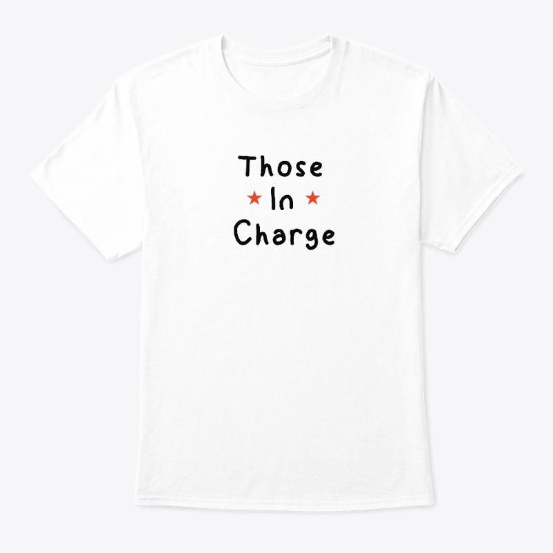 ThoseInCharge Logo White Tee