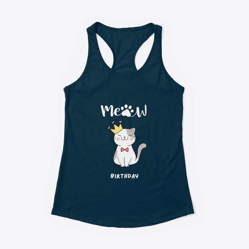 Meow Birthday Tees(Cat Lovers)