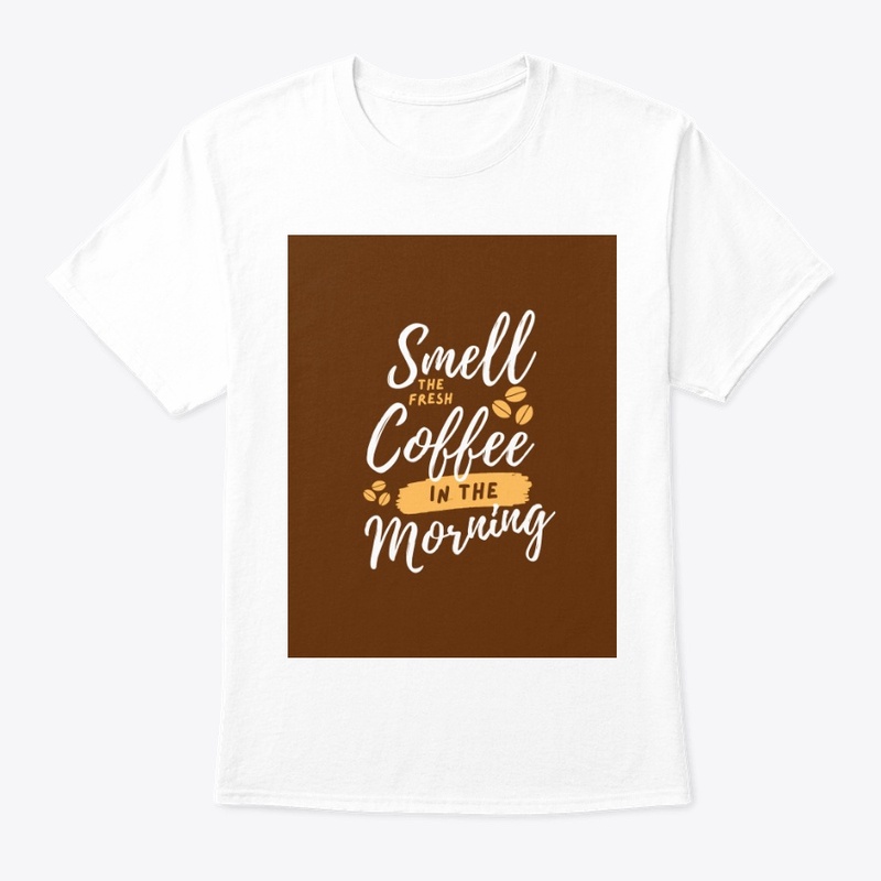 Simell the fresh coffee in the morning 