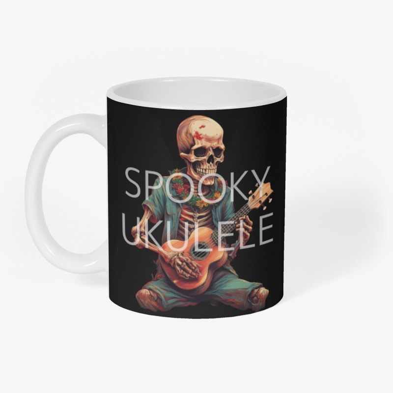 Spooky Skeleton Ukulele