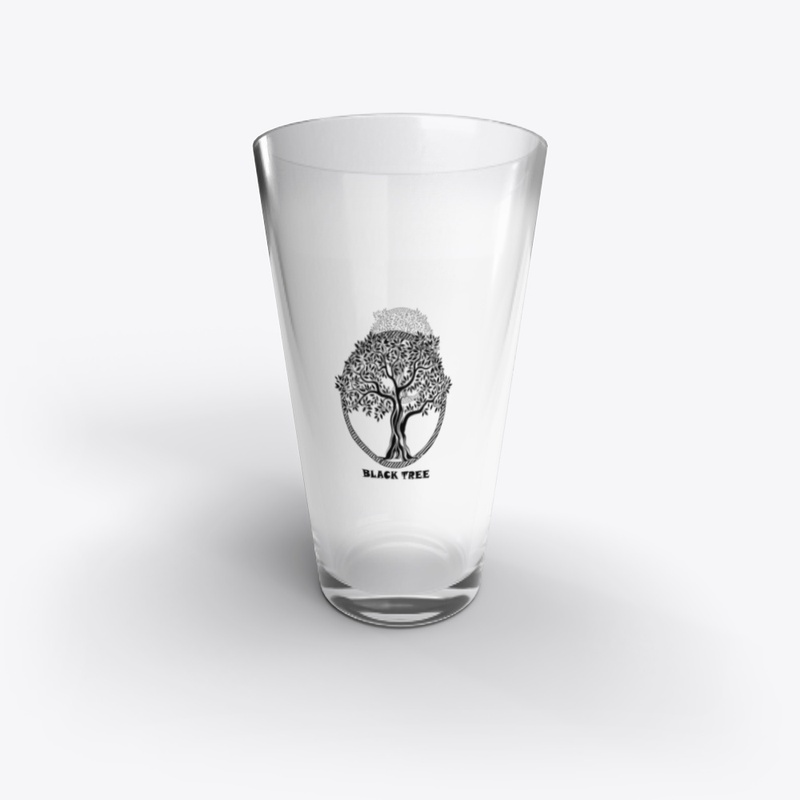 BLACK TREE WITH RECTANGLE