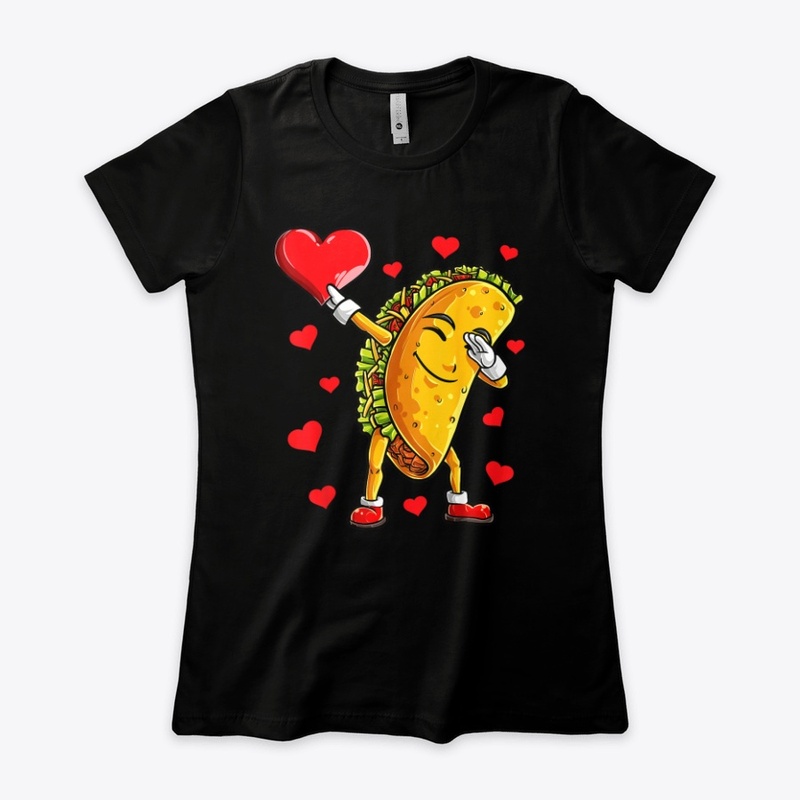 Dabbing Taco Valentines Day