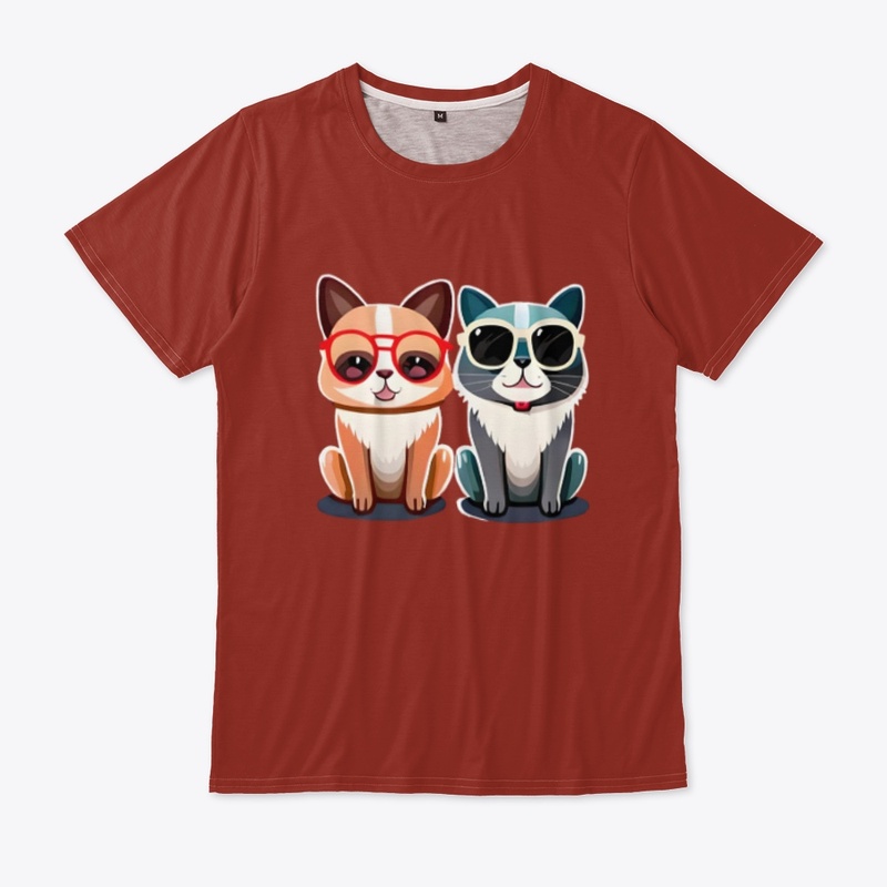 Cat & Dog Fashion Frenzy: Stylish Design