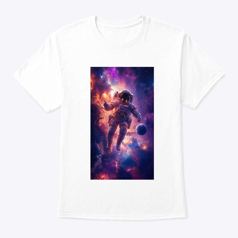 Astronaut Fly To The Universe