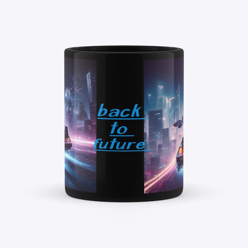 Back to the Future Rocket Car Mug