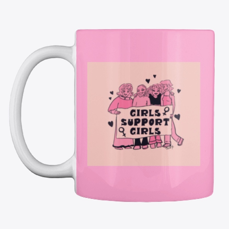 GIRLS SUPPORT GIRLS- Design