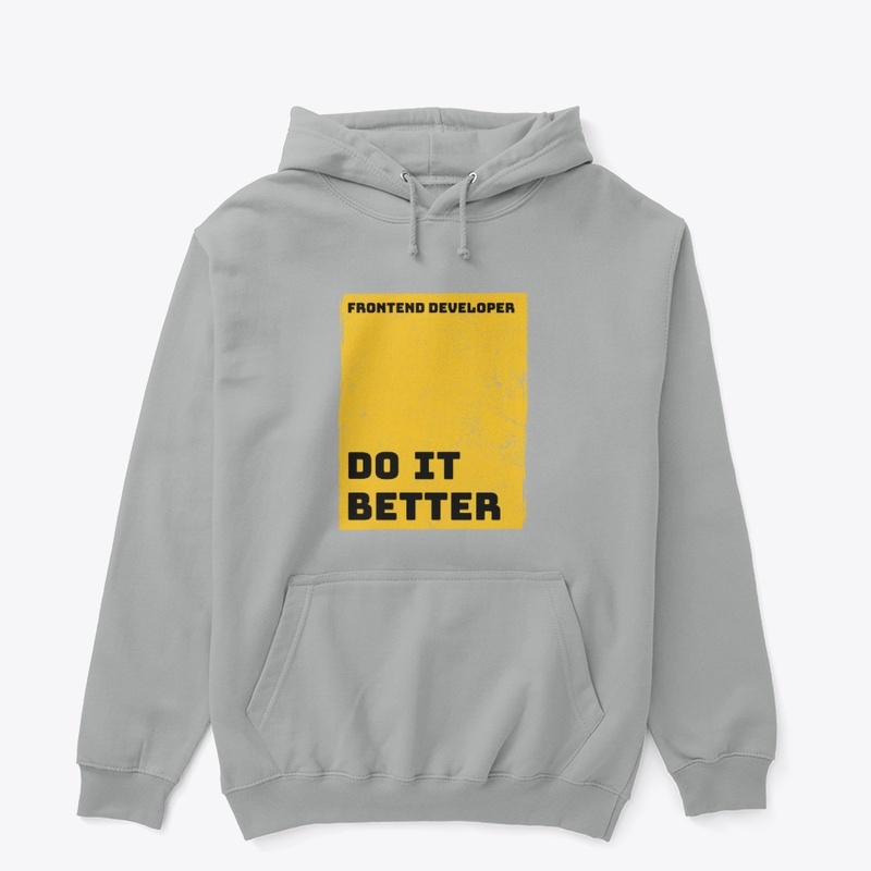 Funny frontend developer do it better