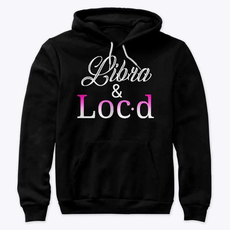 Libra & loc'd zodiac tee shirt