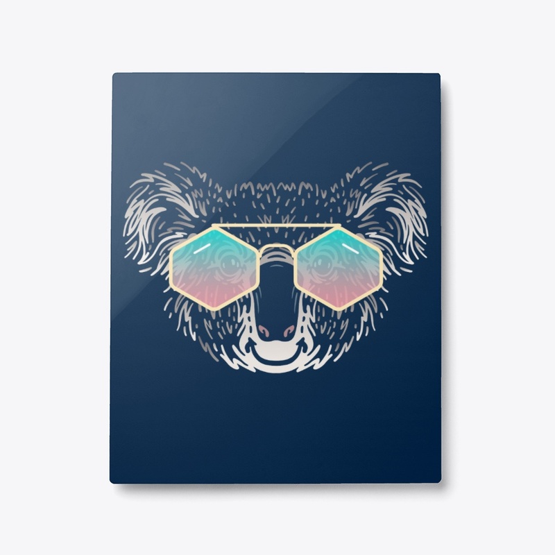 Cute Koala in Sunglasses (Colored+sg10)