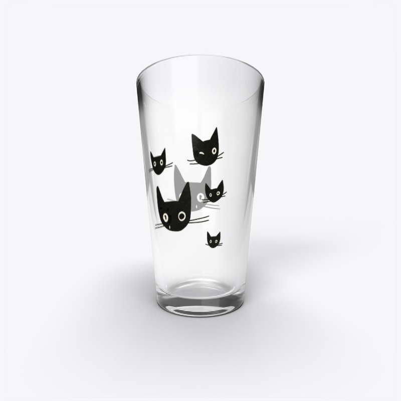 Black Cat Heads