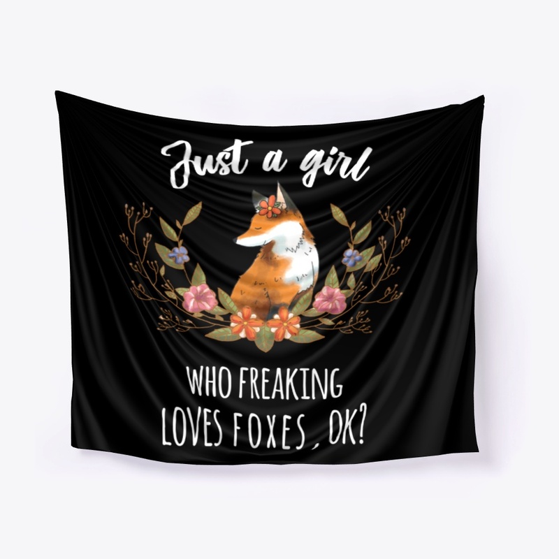 Girl Freaking Loves Foxes Boho Style